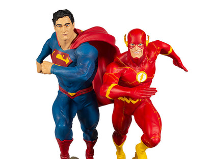 Pedido Estatua Superman vs. The Flash (Edición limitada) (Poliresina) - DC Comics - marca McFarlane Toys x DC Direct escala 1/8