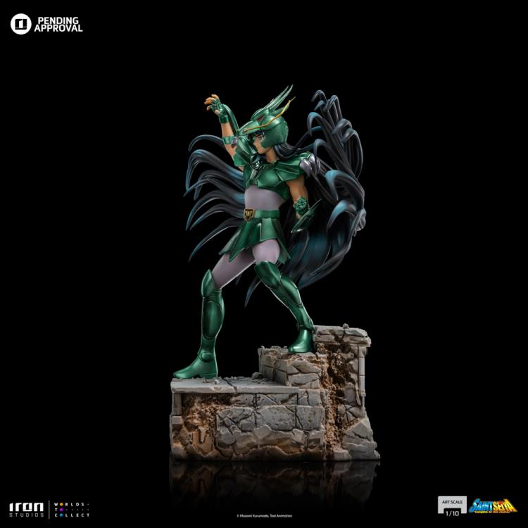 Preventa Estatua Dragon Shiryu - Saint Seiya - Limited Edition marca Iron Studios escala de arte 1/10