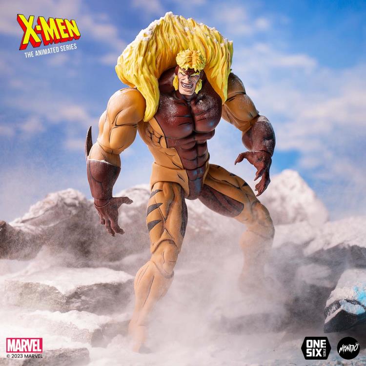 Pedido Figura Sabretooth - X-Men: The Animated Series marca Mondo escala 1/6