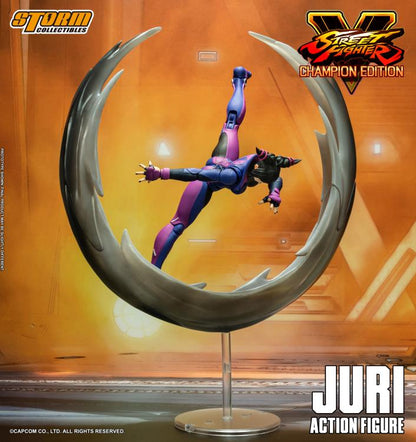 Pedido Figura Juri Han - Street Fighter V: Champion Edition marca Storm Collectibles escala pequeña 1/12