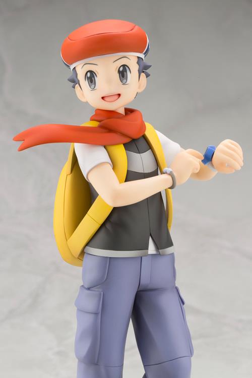 Pedido Estatua Lucas con Chimchar - Pokemon - ArtFX J marca Kotobukiya escala 1/8