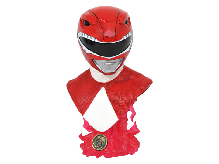 Pedido Busto Red Ranger (Edición limitada) (Polipiedra) - Mighty Morphin Power Rangers Legends in 3D marca Diamond Select Toys escala 1/2