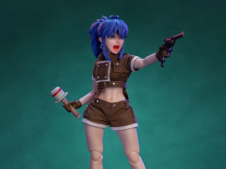 Preventa Figura Leona Heidern - Metal Slug XX marca Tunshi Studio SNK TS-012 escala pequeña 1/12