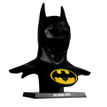 Preventa Cowl / Capucha de Batman - Batman (1989) - Replica marca Mcfarlane Toys escala real 1/1 (62.23 cm)