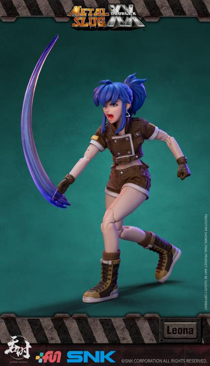 Preventa Figura Leona Heidern - Metal Slug XX marca Tunshi Studio SNK TS-012 escala pequeña 1/12