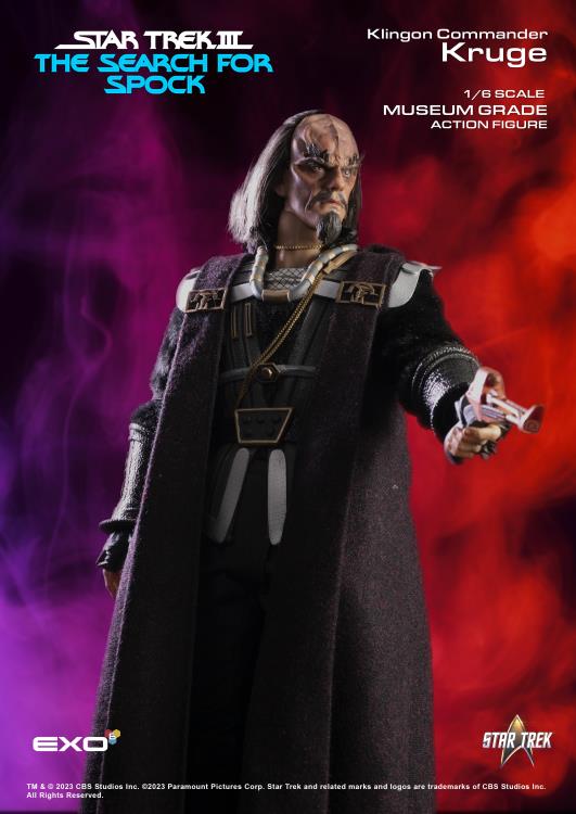 Preventa Figura Klingon Commander Kruge - Star Trek III: The Search for Spock marca EXO-6 EXO-01-0 escala 1/6