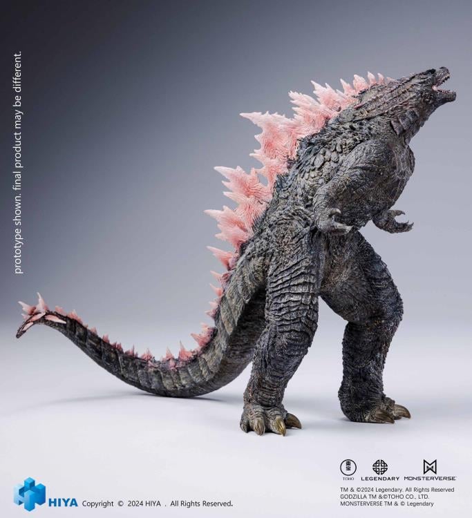 Preventa Estatua Godzilla Evolved (Exclusiva PX Previews) - Godzilla x Kong: The New Empire - Exquisite Stylist Series marca HIYA EBG0 (18 cm)