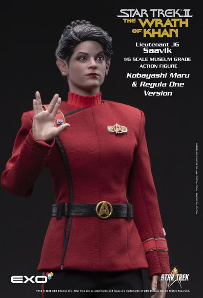 Preventa Figura Lieutenant Saavik (Kobayashi Maru version) - Star Trek: The Wrath of Khan marca EXO-6 EXO-01-047 escala 1/6