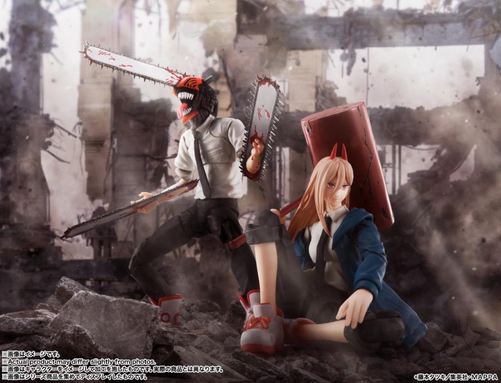 Pedido Figura Power - Chainsaw Man - S.H.Figuarts marca Bandai Spirits escala pequeña 1/12