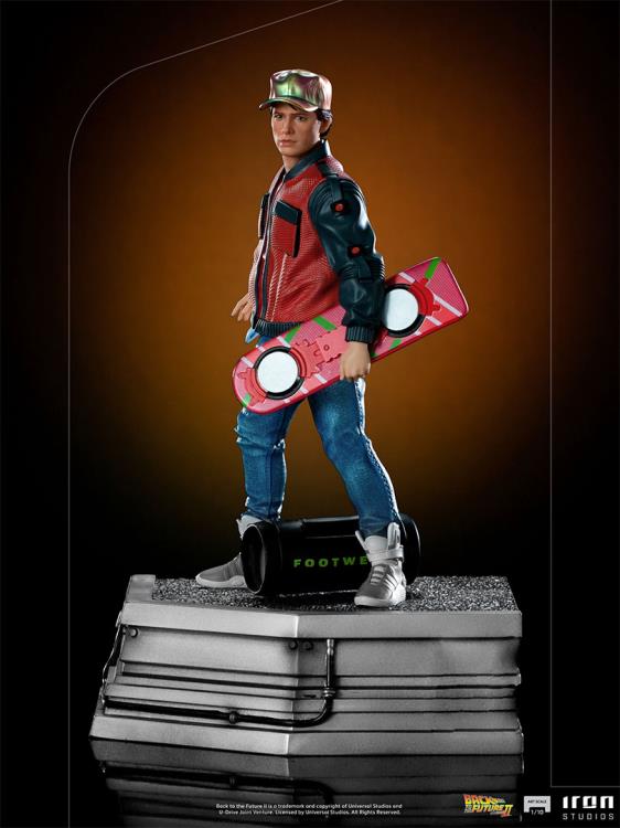 Pedido Estatua Marty McFly DELUXE - Back to the Future Part II - Limited Edition marca Iron Studios escala de arte 1/10