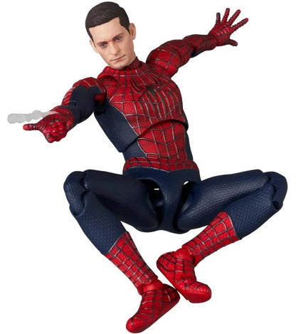 Preventa Figura Friendly Neighborhood Spider-Man - Spider-Man: No Way Home - MAFEX marca Medicom Toy No.241 escala pequeña 1/12