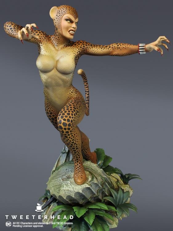 Pedido Estatua Cheetah - Super Powers Collection - DC Comics Maquette marca Tweeterhead (25.4 cm)