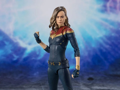 Preventa Figura Captain Marvel - The Marvels - S.H.Figuarts marca Bandai Spirits escala pequeña 1/12