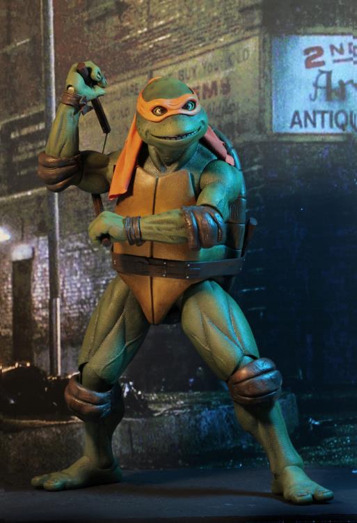 Pedido Figura Michelangelo - Teenage Mutant Ninja Turtles (1990 Movie) marca Neca escala 1/4