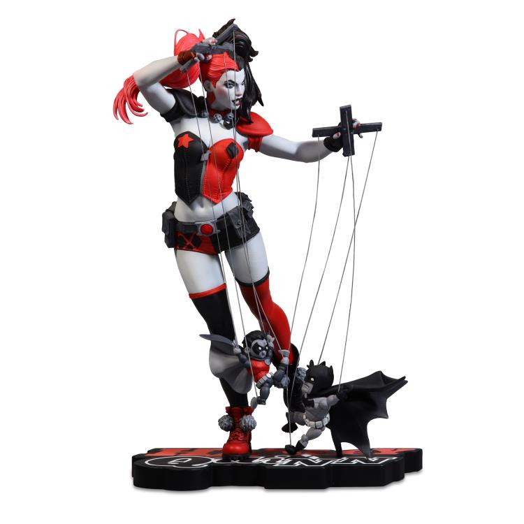 Pedido Estatua Harley Quinn (Emanuela Lupacchino version) (Resina) - Red, White & Black - DC Comics marca McFarlane Toys x DC Direct escala 1/10