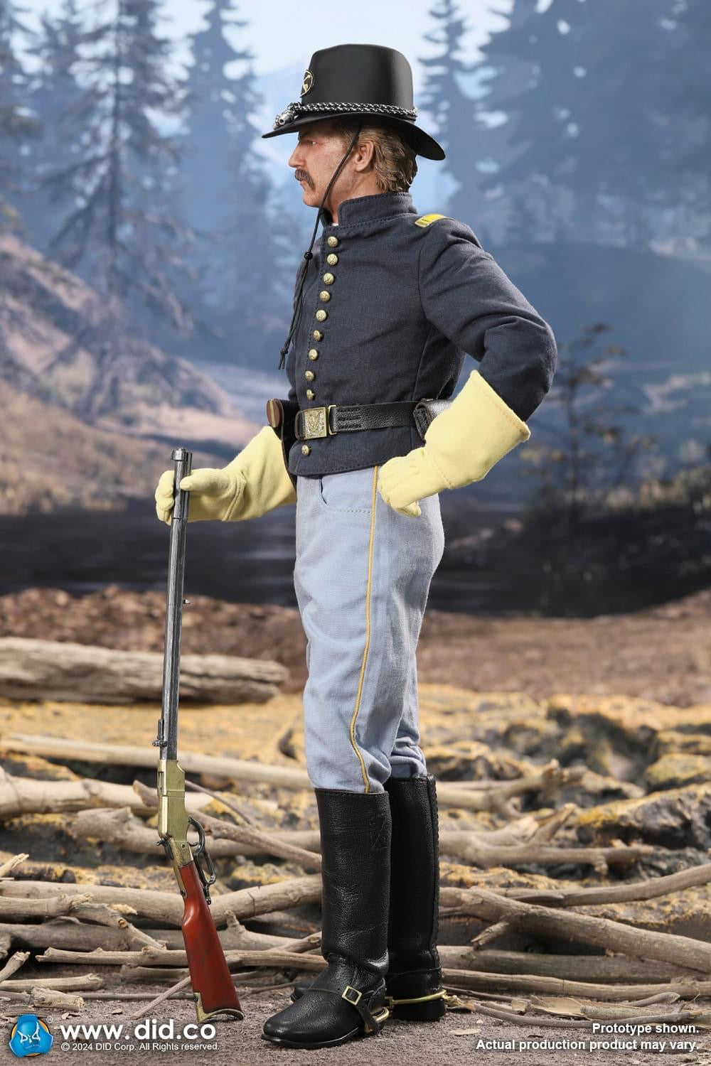 Pedido Figura Union Army Lieutenant John Dunbar - U.S. Civil War marca DID NS80175 escala 1/6