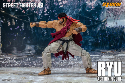 Preventa Figura RYU - Street Fighter 6 marca Storm Collectibles escala pequeña 1/12