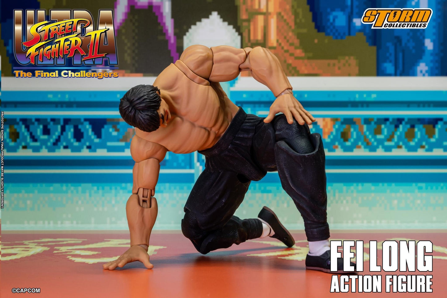 Pedido Figura Fei Long - Ultra Street Fighter II: The Final Challengers marca Storm Collectibles CPSF24 escala pequeña 1/12