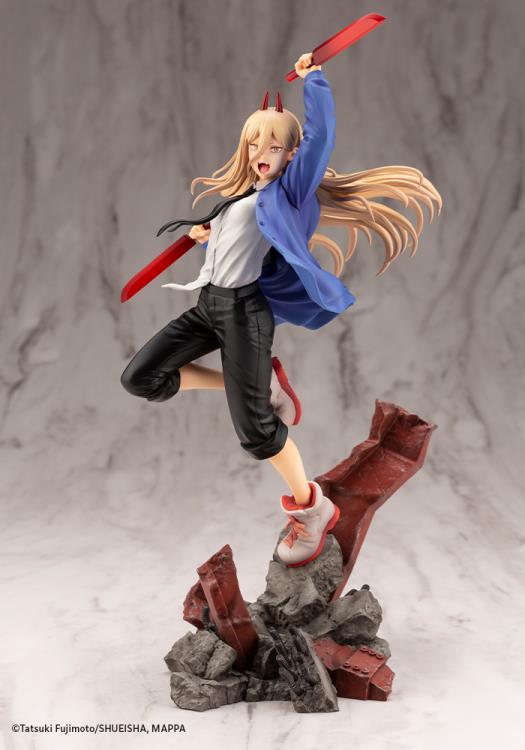 Preventa Estatua Power - Chainsaw Man - ArtFX J marca Kotobukiya escala 1/8