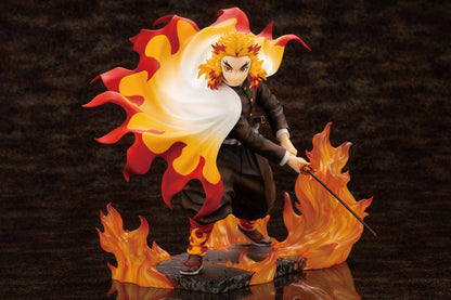 Pedido Estatua Kyoujurou Rengoku (Purgatory Anjuro) - Demon Slayer: Kimetsu No Yaiba - ArtFX J marca Kotobukiya escala 1/8