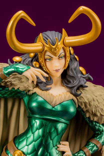 Pedido Estatua Loki Laufeyson - Marvel Comics - Bishoujo marca Kotobukiya escala 1/7 (Relanzamiento)