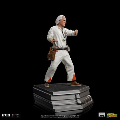 Preventa Estatua Doc Brown - Back to the Future - Limited Edition marca Iron Studios escala de arte 1/10