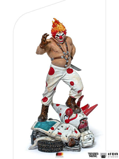 Pedido Estatua Sweet Tooth - Twisted Metal marca Iron Studios escala de arte 1/10