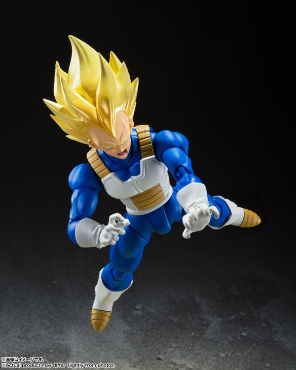 Pedido Figura Super Saiyan Vegeta (Awakening Super Saiyan Blood) - Dragon Ball Z - S.H.Figuarts marca Bandai Spirits escala pequeña 1/12