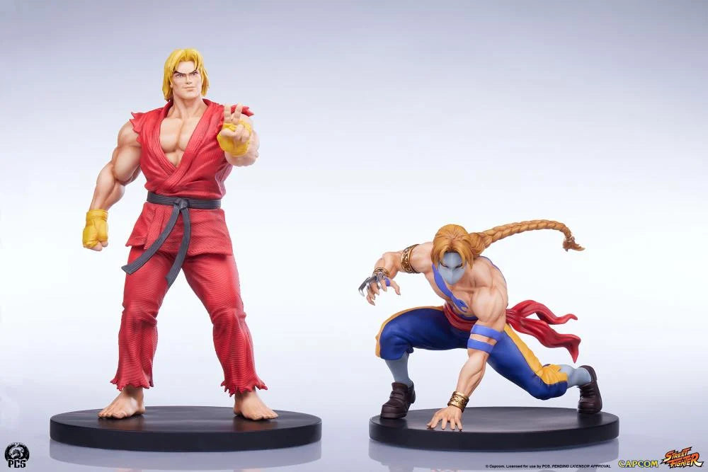 Preventa Set Estatuas Ken & Vega - Street Jam - Street Fighter marca PCS Collectibles escala 1/10