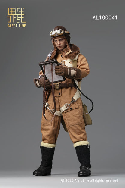 Pedido Figura WWII Soviet Air Force Ace Pilot marca Alert Line AL100041 escala 1/6