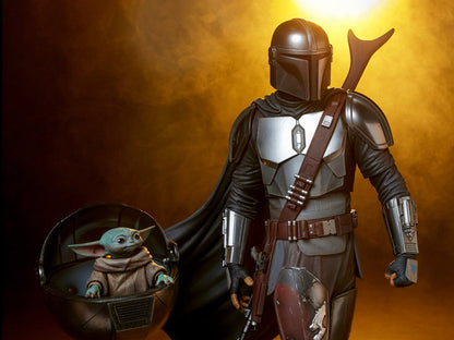 Pedido Estatua The Mandalorian - Star Wars marca Sideshow Collectibles Premium Format (50.8)