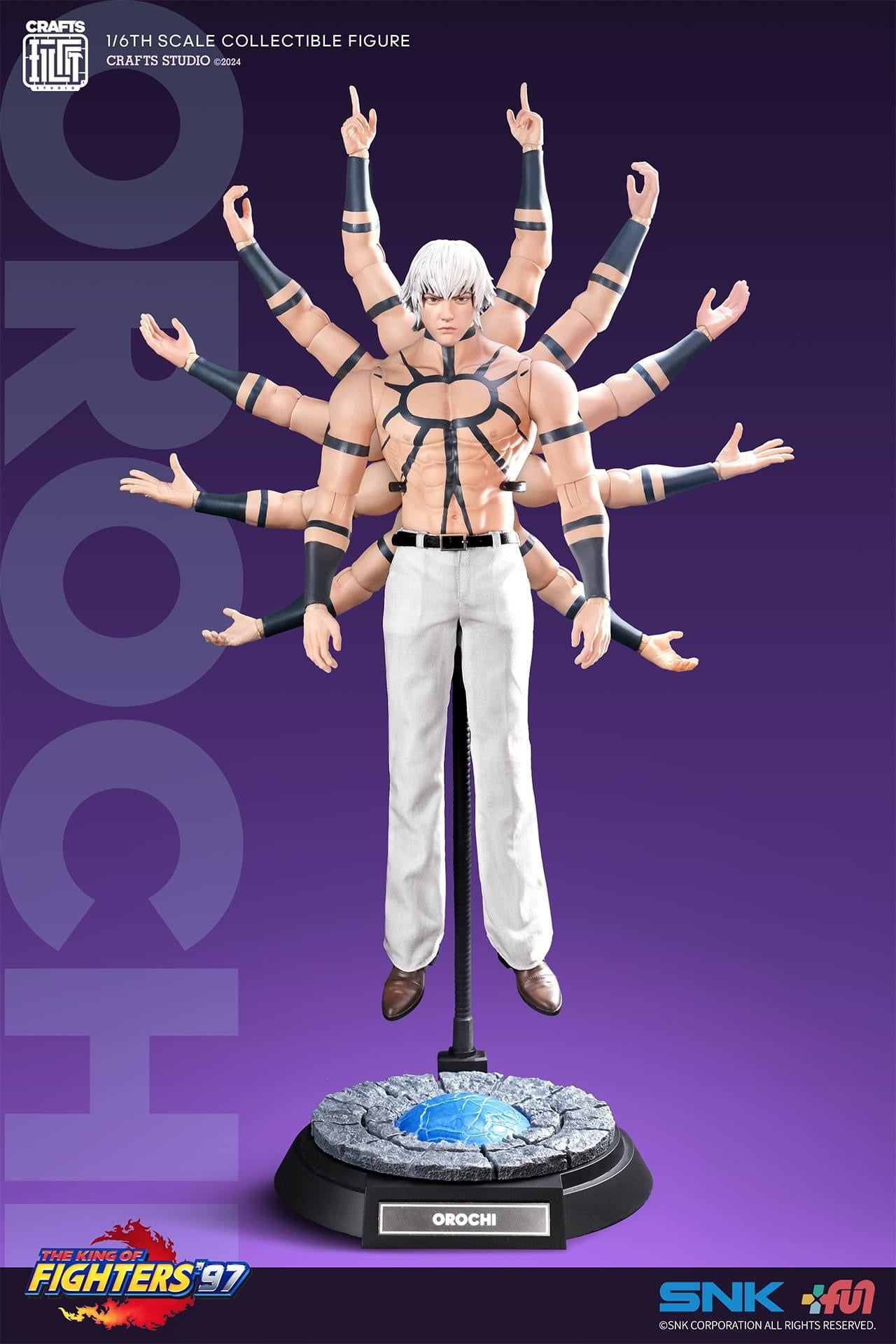 Preventa Figura OROCHI - The King of Fighters 97' marca Crafts Studio CS-021 escala 1/6