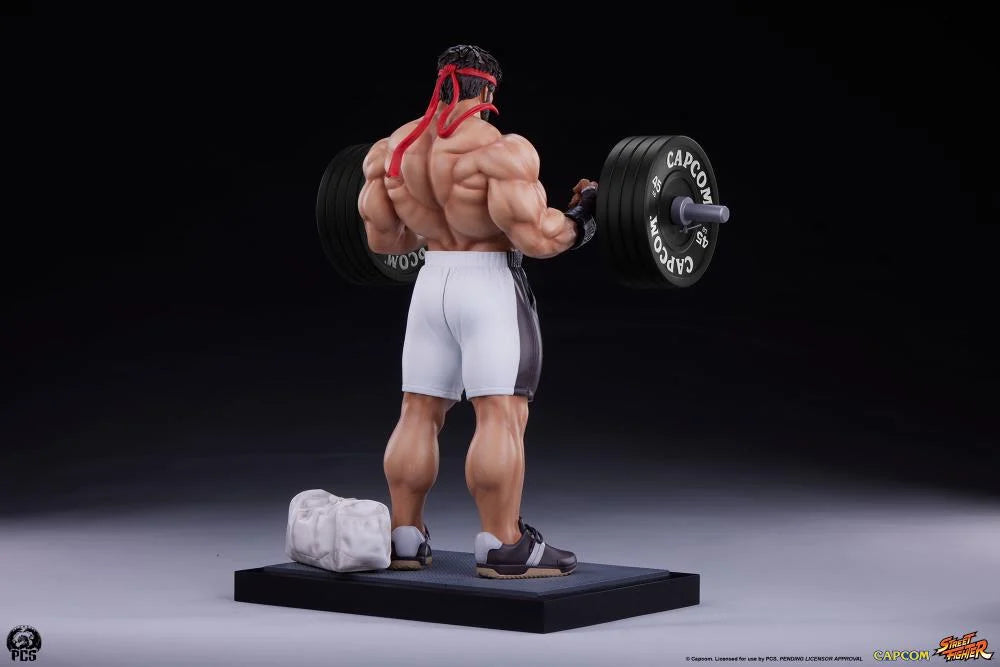 Preventa Estatua Ryu (Powerlifting Battle version) - Street Fighter Premier Series marca PCS Collectibles escala 1/4