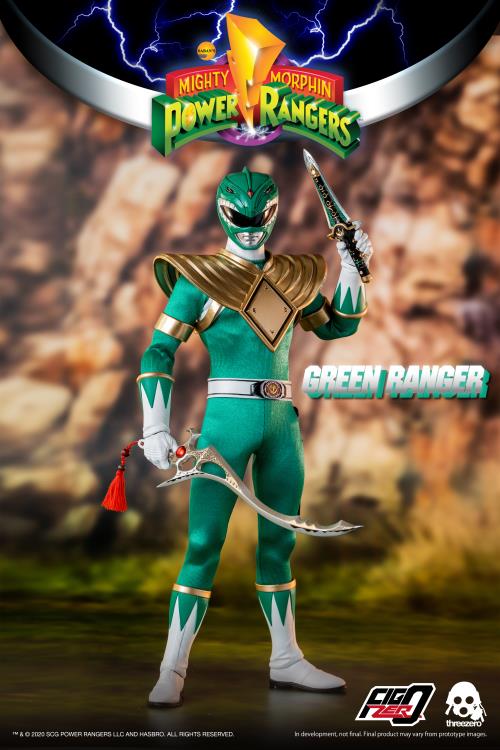 Pedido Figura Green Ranger - Mighty Morphin Power Rangers - FigZero marca Threezero 3Z0200 escala 1/6