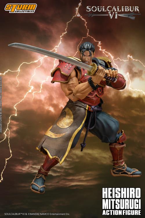 Pedido Figura Heishiro Mitsurugi - Soulcalibur VI marca Storm Collectibles escala pequeña 1/12