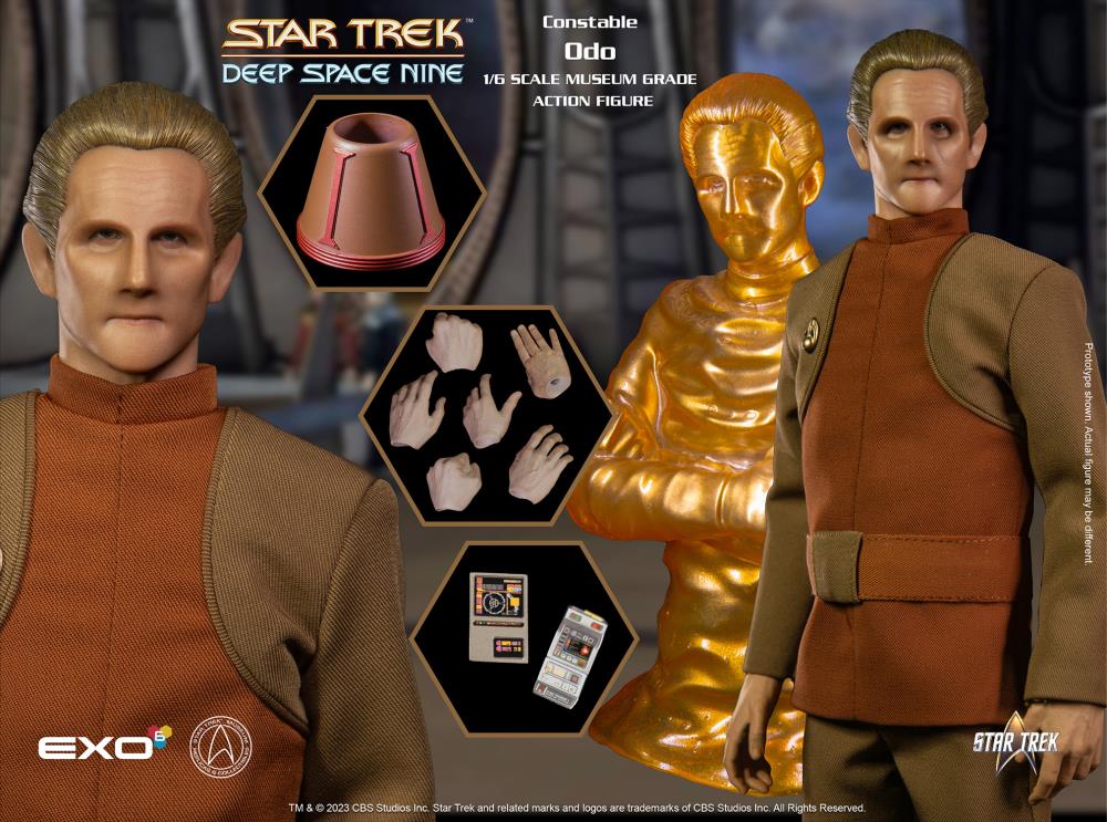 Pedido Figura Constable Odo - Star Trek: Deep Space Nine marca EXO-6 EXO-01-060 escala 1/6