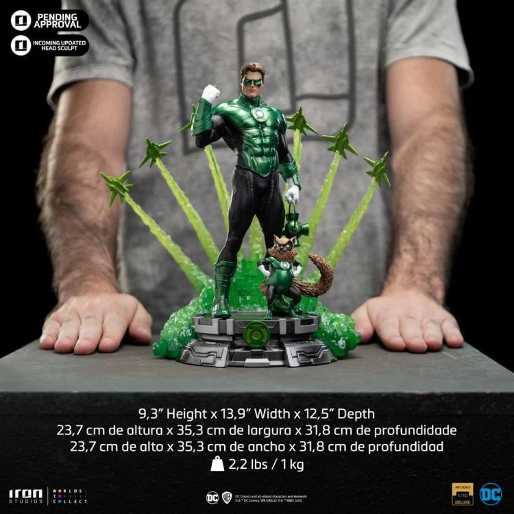 Preventa Estatua Green Lantern Unleashed (Deluxe) (Limited Edition) - DC Comics marca Iron Studios escala de arte 1/10