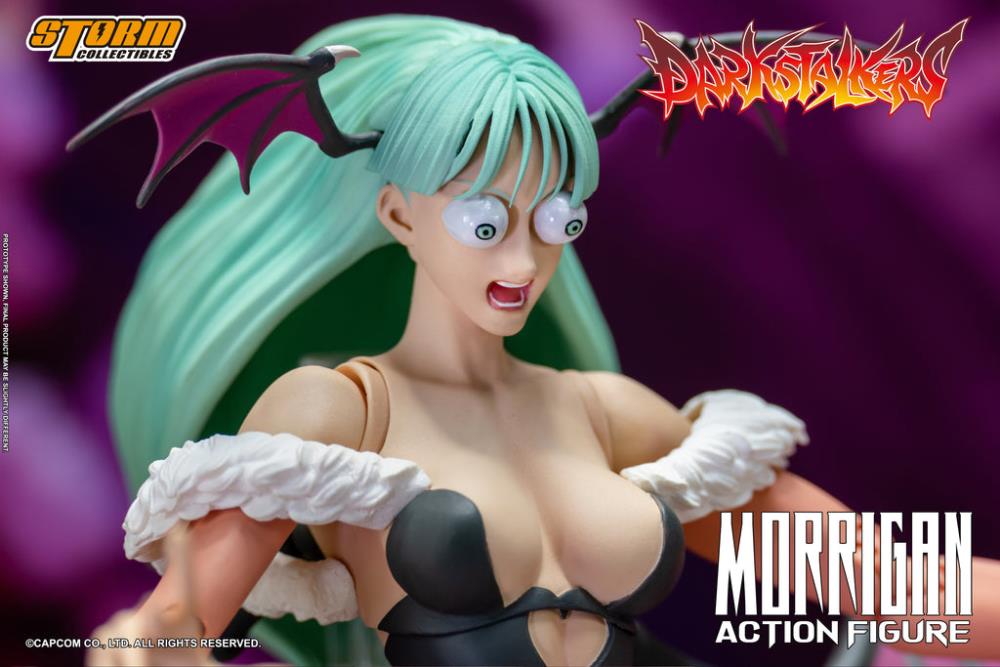 Preventa Figura Morrigan - Darkstalkers marca Storm Collectibles CPDS02 escala pequeña 1/12