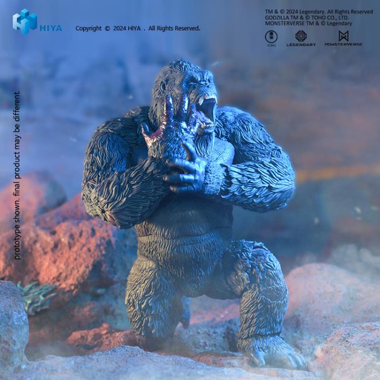 Preventa Figura Kong (Exclusiva PX Previews) - Godzilla x Kong: The New Empire - Exquisite Basic marca HIYA EBG0414 (16 cm)