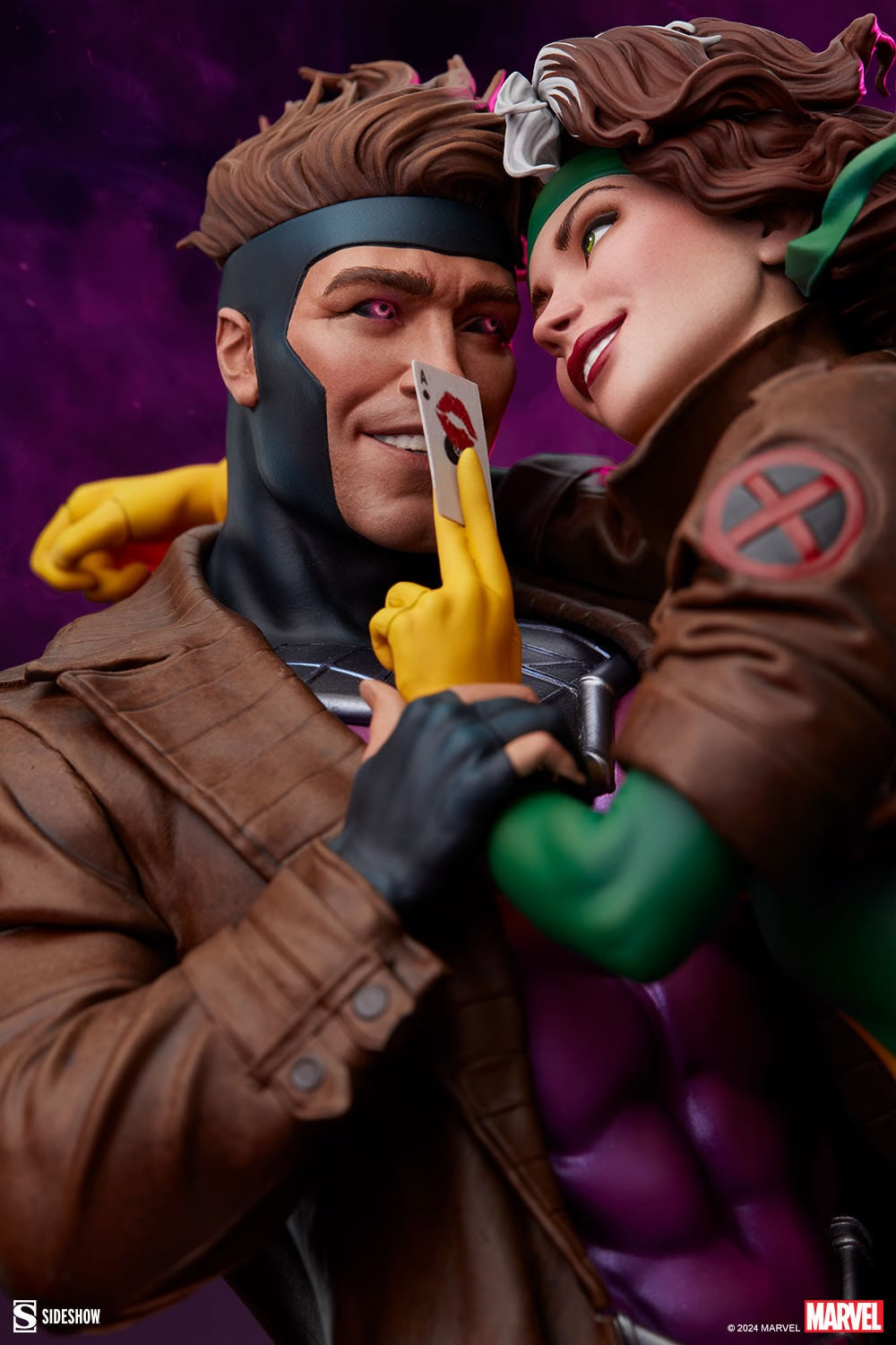 Preventa Estatua Marvel Rogue & Gambit marca Sideshow Collectibles (47 cm)