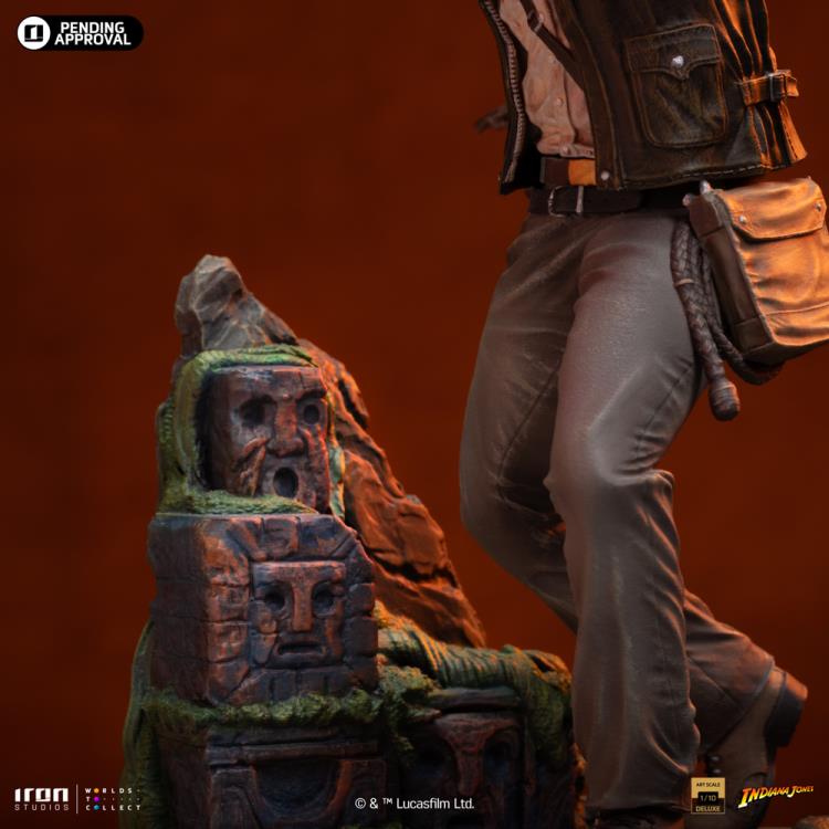 Preventa Estatua Indiana Jones (Deluxe) (Limited Edition) marca Iron Studios escala de arte 1/10