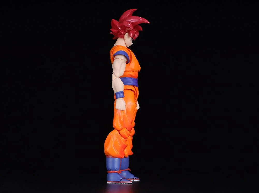 Preventa Figura Super Saiyan God Goku (Saiyan God of Virtue) - Dragon Ball Super - S.H.Figuarts marca Bandai Spirits escala pequeña 1/12