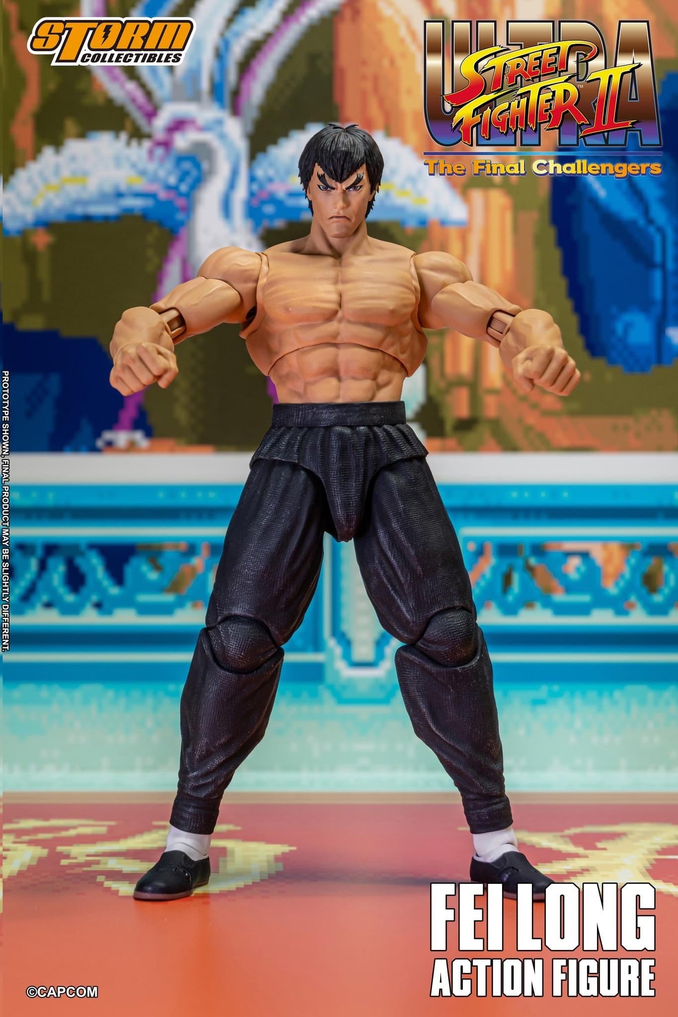 Pedido Figura Fei Long - Ultra Street Fighter II: The Final Challengers marca Storm Collectibles CPSF24 escala pequeña 1/12