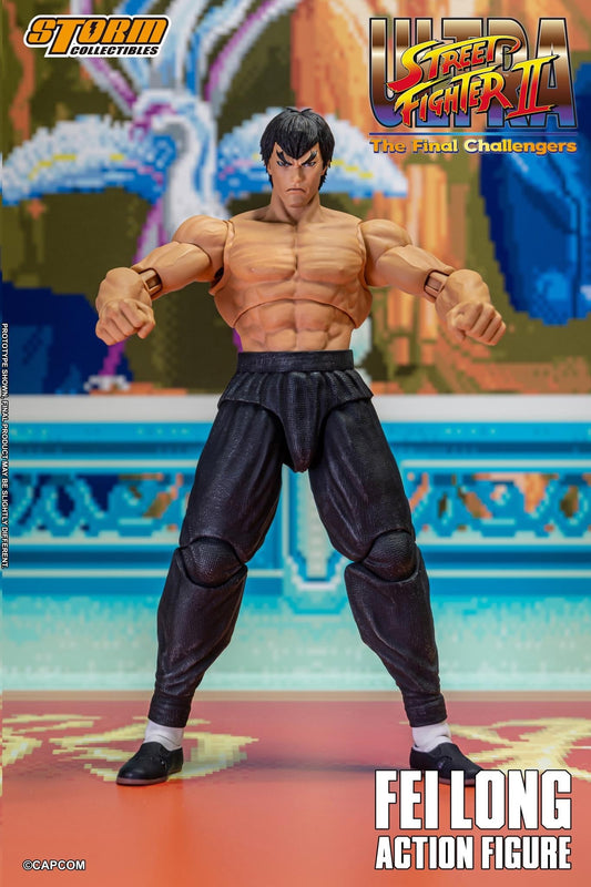 Pedido Figura Fei Long - Ultra Street Fighter II: The Final Challengers marca Storm Collectibles escala pequeña 1/12