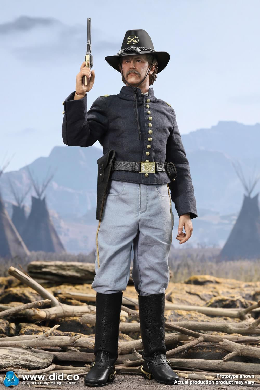 Pedido Figura Union Army Lieutenant John Dunbar - U.S. Civil War marca DID NS80175 escala 1/6