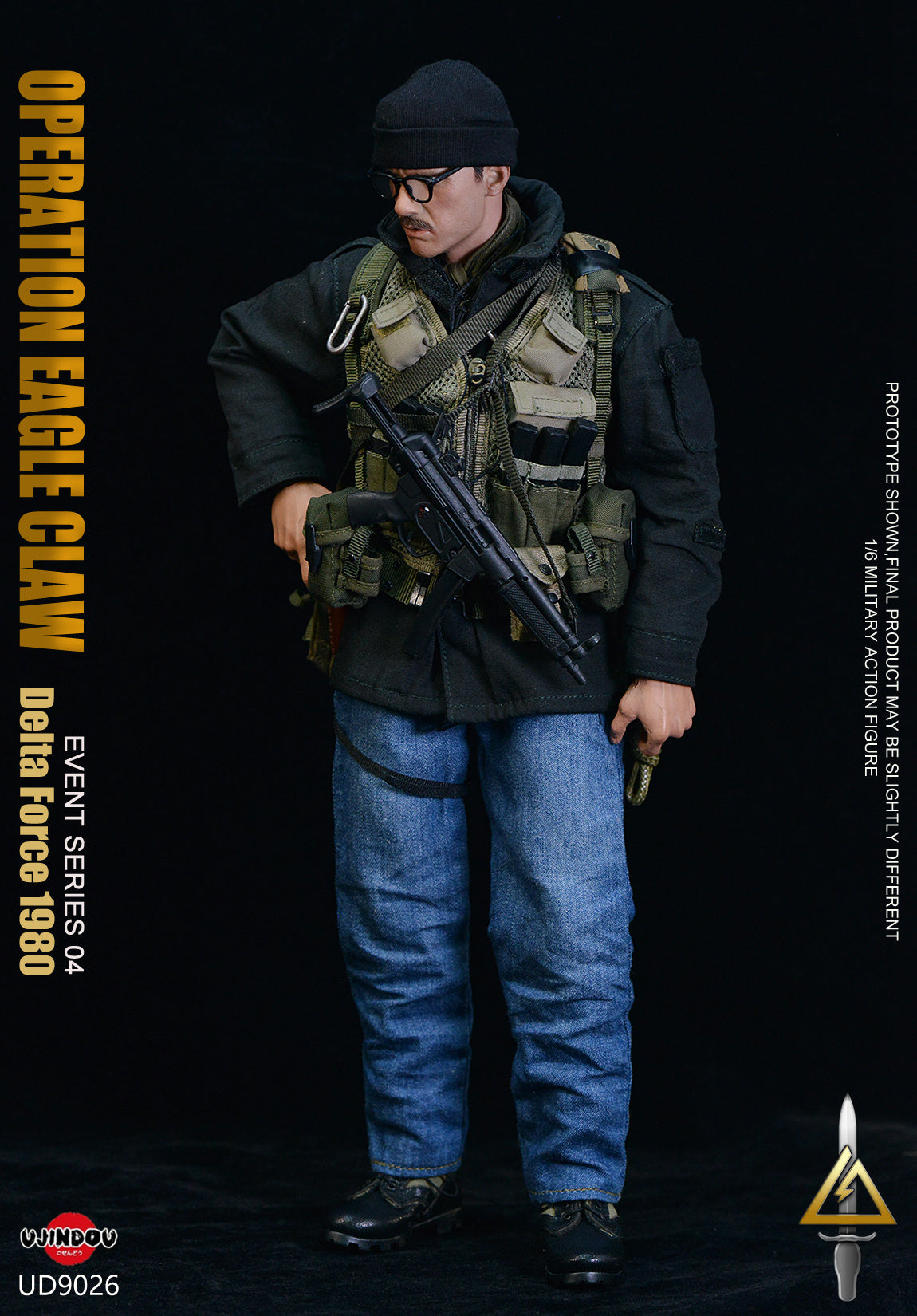 Pedido Figura U.S. Army Delta Force - Opetation Eagle Claw 1980 marca Ujindou UD9026 escala 1/6