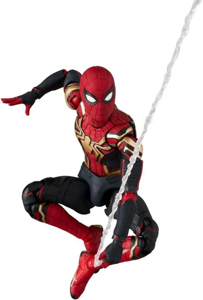 Preventa Figura Spider-Man (Integrated Suit) - Spider-Man: No Way Home - MAFEX marca Medicom Toy No.245 escala pequeña 1/12