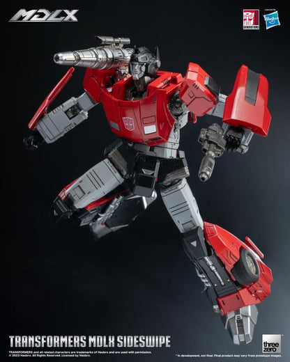 Preventa Figura MDLX SIDESWIPE - Transformers marca Threezero 3Z0337 (15 cm)