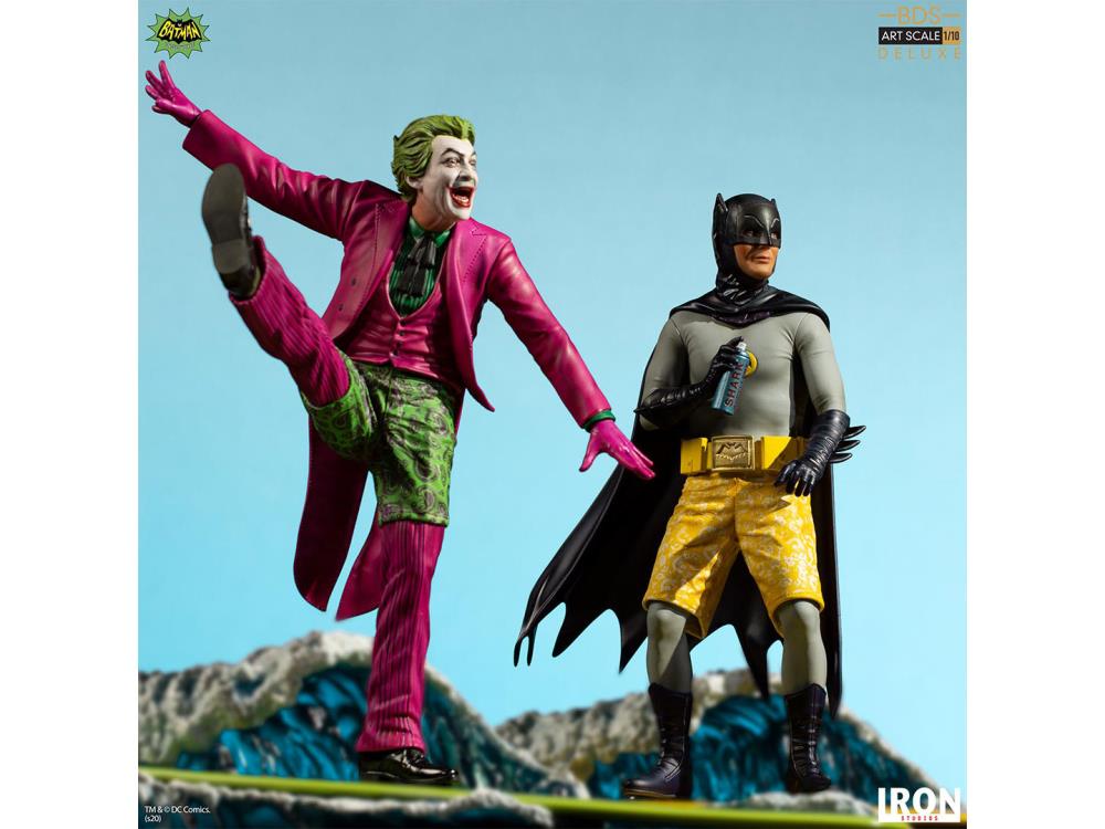 Pedido Estatua The Joker - Batman Classic TV Series - (BDS) Battle Diorama Series marca Iron Studios escala de arte 1/10