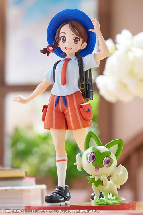 Pedido Estatua Juliana con Sprigatito - Pokemon - ArtFX J marca Kotobukiya escala 1/8